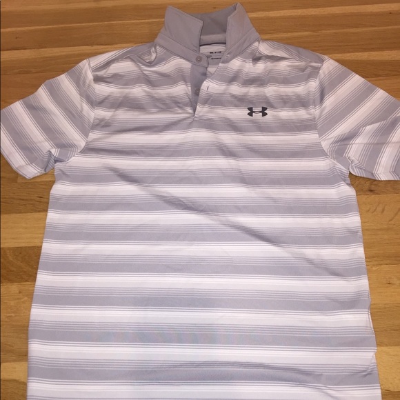 under armour striped polo shirts